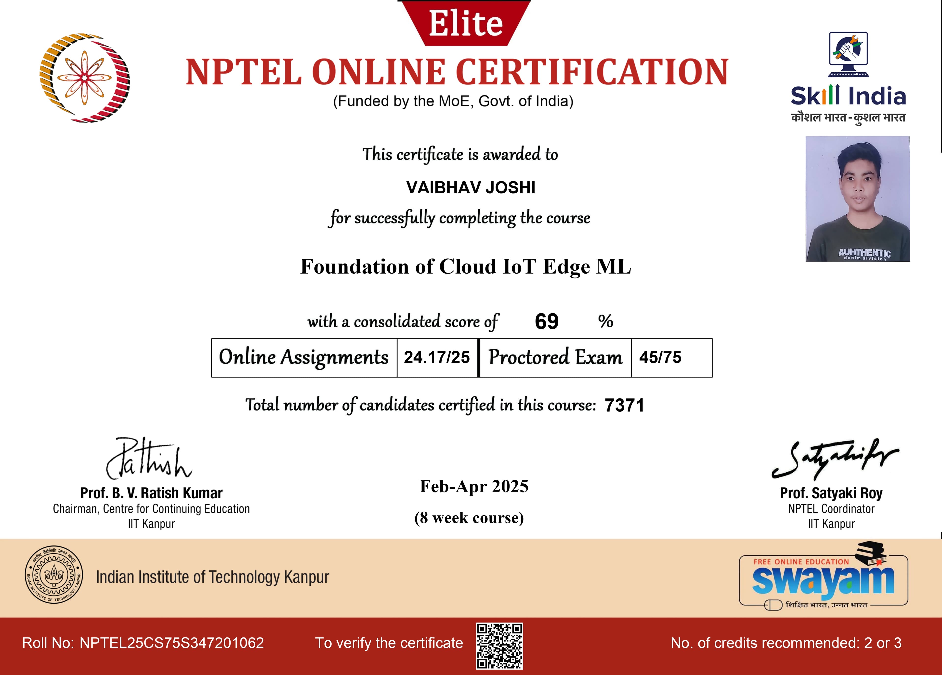 Foundation of Cloud IoT Edge ML